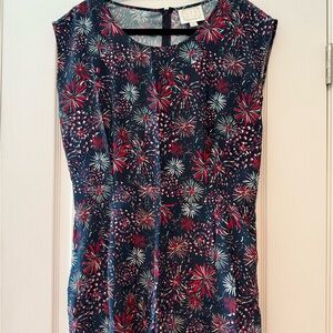 Sail to Sable Patriotic Silk Romper